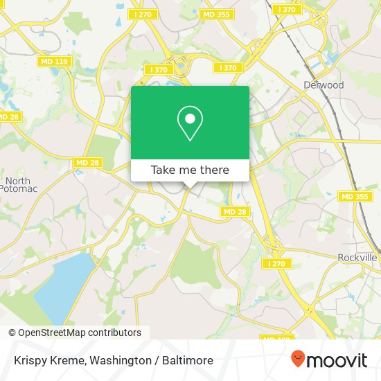 Krispy Kreme, 14919 Shady Grove Rd map