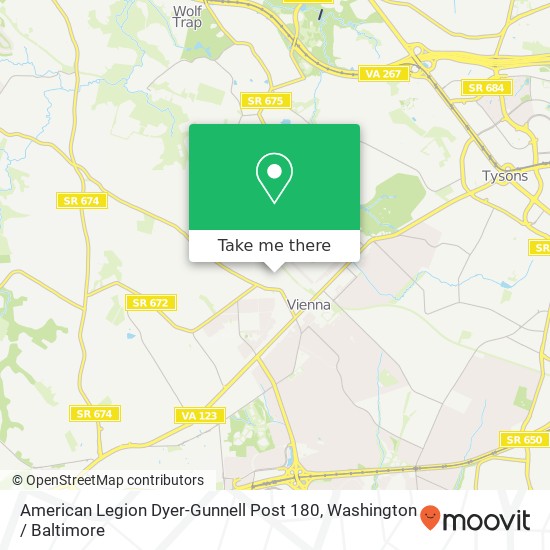 American Legion Dyer-Gunnell Post 180, 330 Center St N map