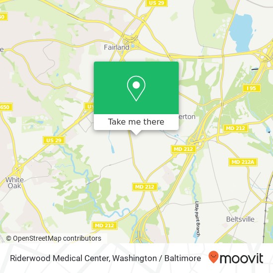 Riderwood Medical Center, 3110 Gracefield Rd map