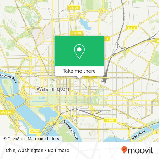 Chin, 740 6th St NW map