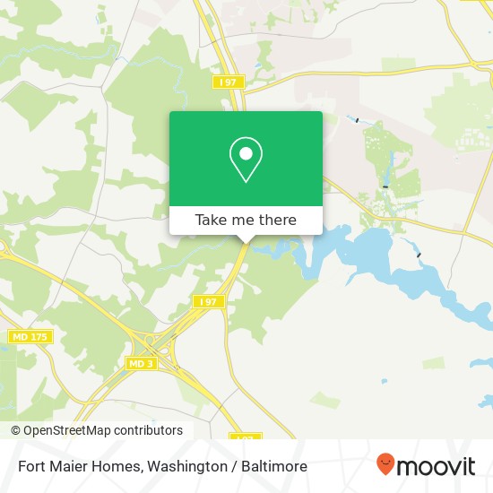 Fort Maier Homes, 8794 Veterans Hwy map