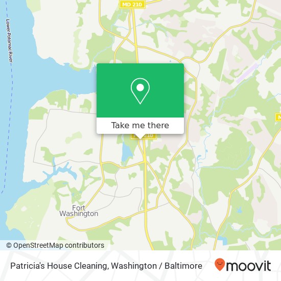 Mapa de Patricia's House Cleaning, 11550 Livingston Rd