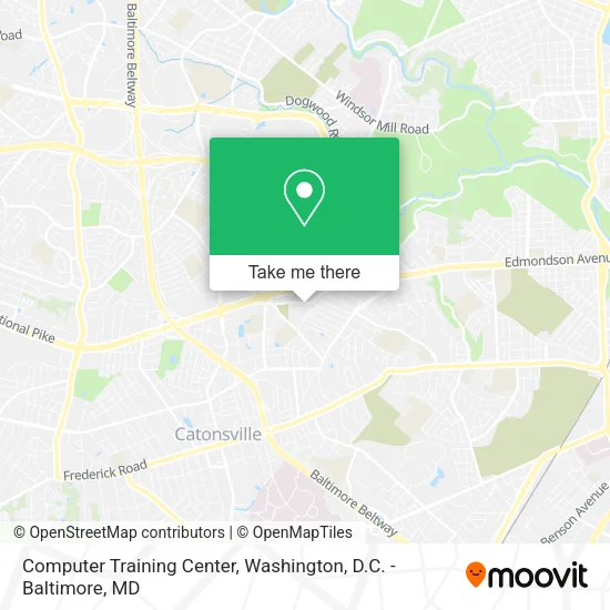 Computer Training Center map
