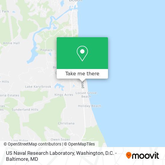 US Naval Research Laboratory map