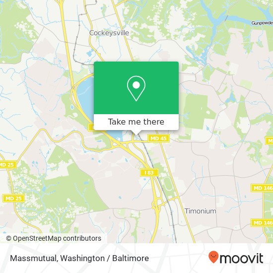 Mapa de Massmutual, 1 Texas Station Ct