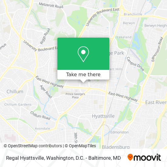 Mapa de Regal Hyattsville