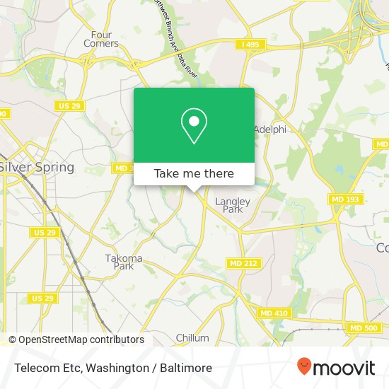 Telecom Etc map
