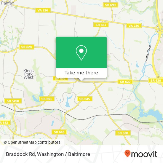 Braddock Rd, Annandale, VA 22003 map