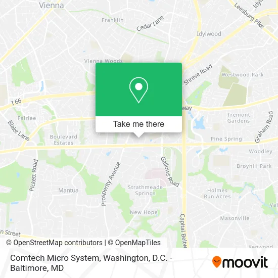 Mapa de Comtech Micro System