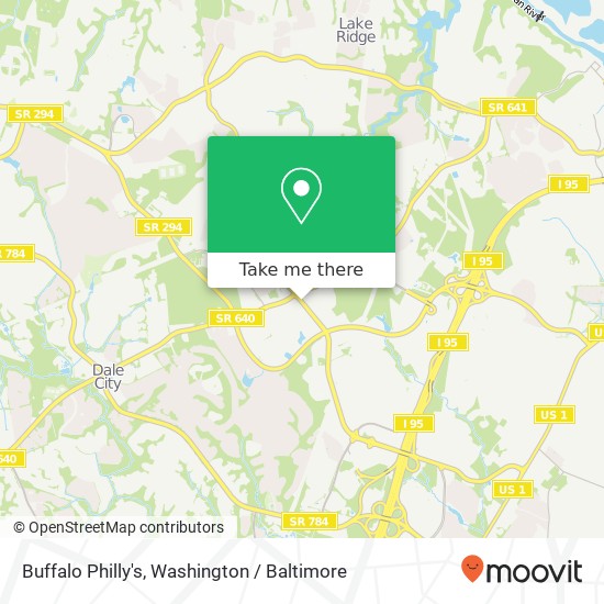 Buffalo Philly's, 13748 Smoketown Rd map