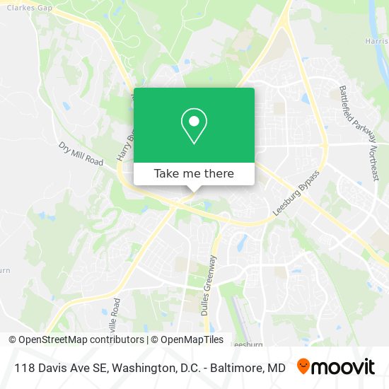 Mapa de 118 Davis Ave SE