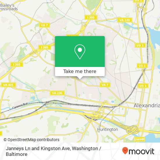 Mapa de Janneys Ln and Kingston Ave