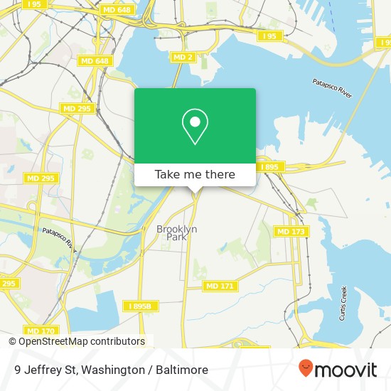 9 Jeffrey St, Brooklyn, MD 21225 map