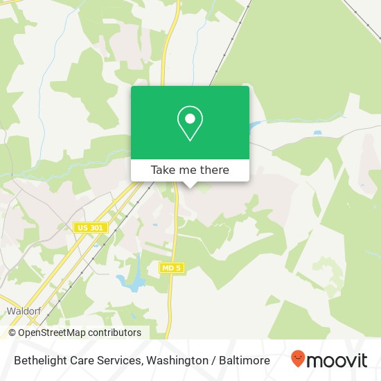 Bethelight Care Services, 3212 Pinefield Cir map