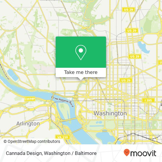 Cannada Design, 2453 P St NW map