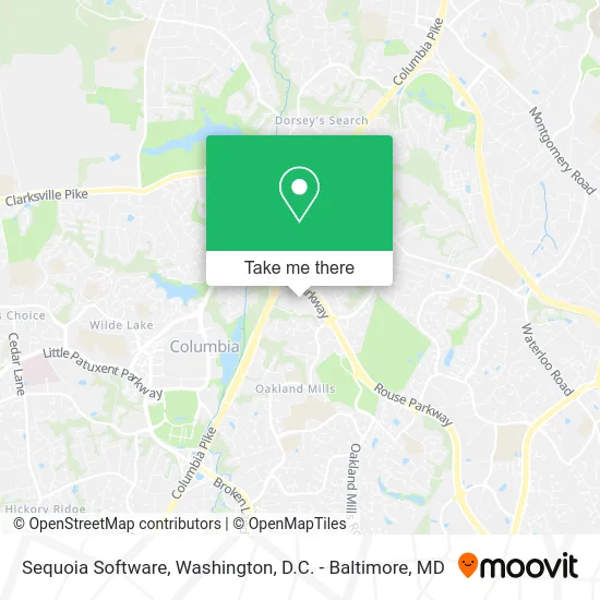 Sequoia Software map