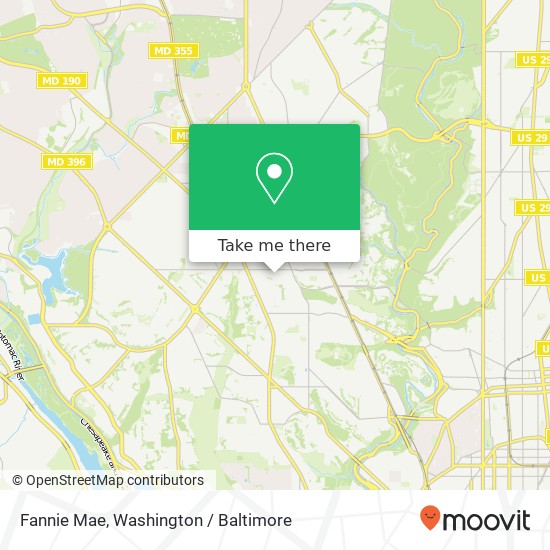 Fannie Mae, 3685 Upton St NW map