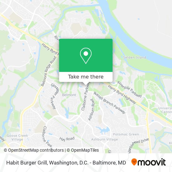 Mapa de Habit Burger Grill