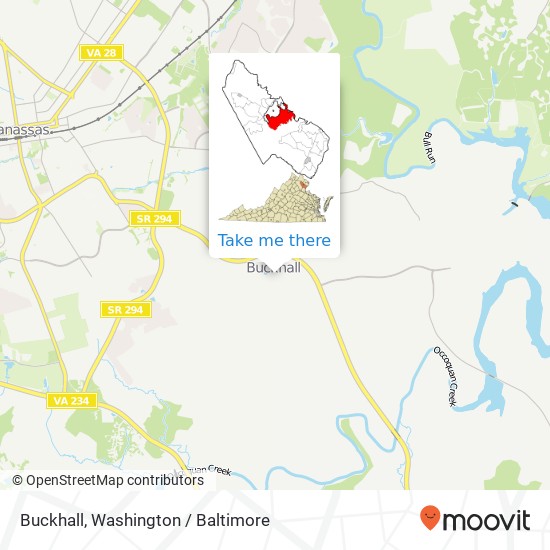 Mapa de Buckhall