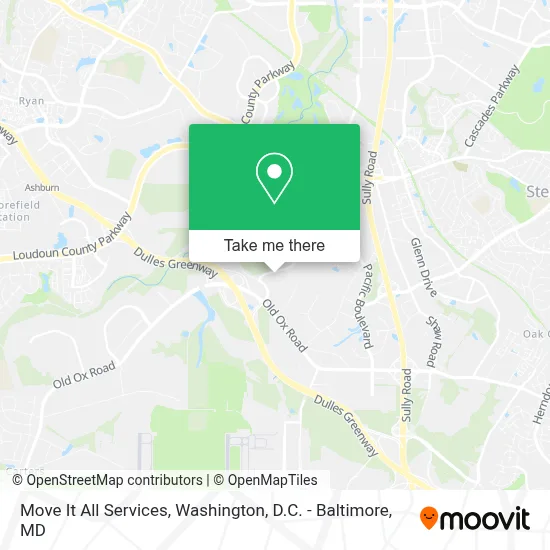 Move It All Services map