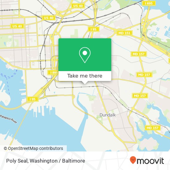 Poly Seal, 1810 Portal St map