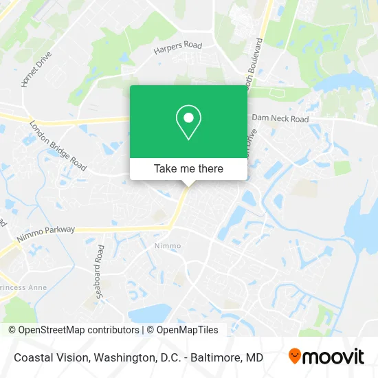 Coastal Vision map