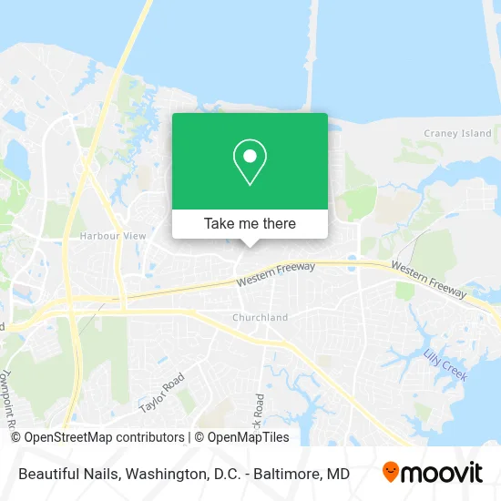 Beautiful Nails map