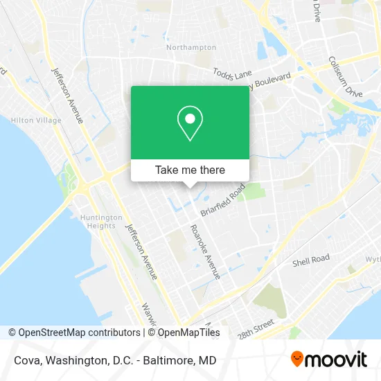 Cova map