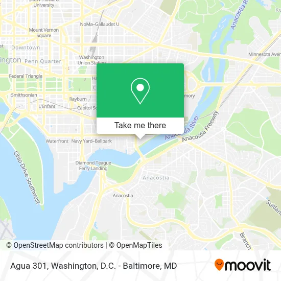 Agua 301 map