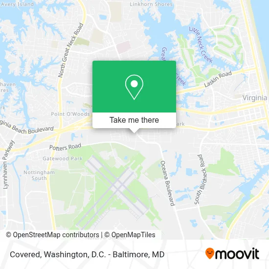 Covered map