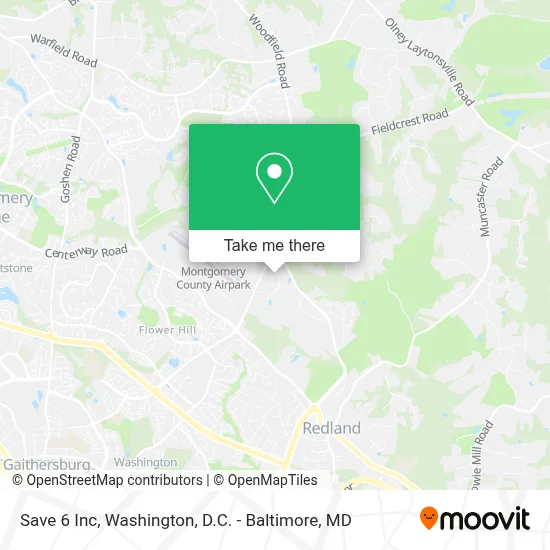 Save 6 Inc map
