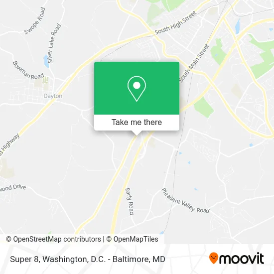 Super 8 map