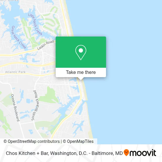 Chos Kitchen + Bar map