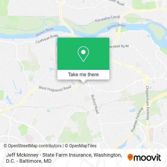 Jeff Mckinney - State Farm Insurance map