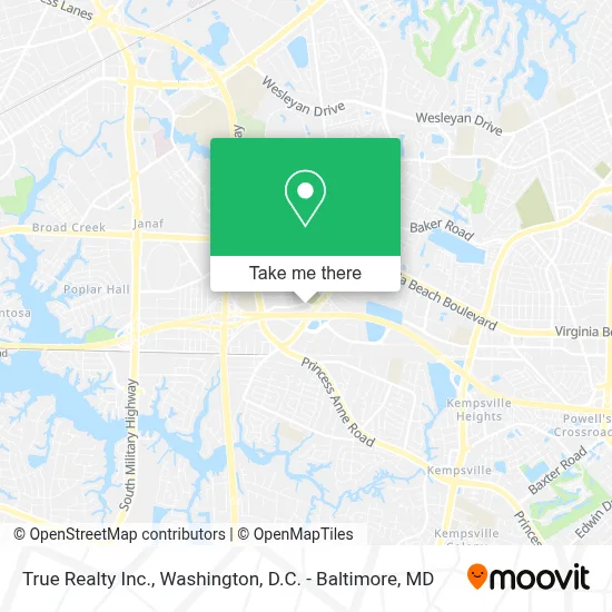 True Realty Inc. map