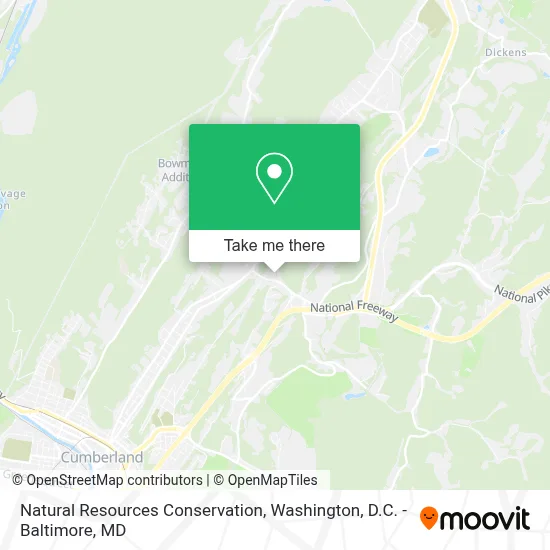 Natural Resources Conservation map