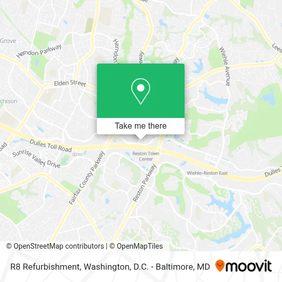 R8 Refurbishment map