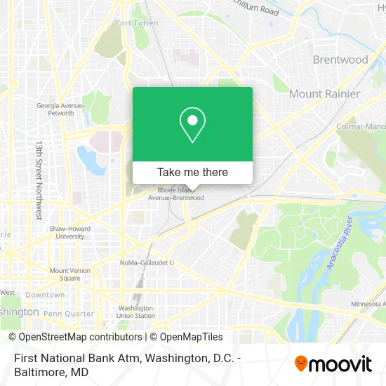 First National Bank Atm map