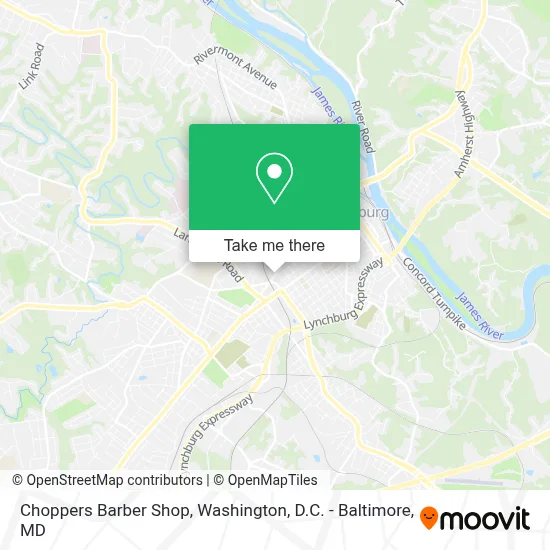 Choppers Barber Shop map