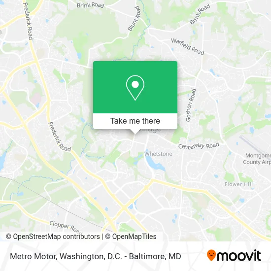 Metro Motor map