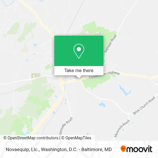 Novaequip, Llc. map