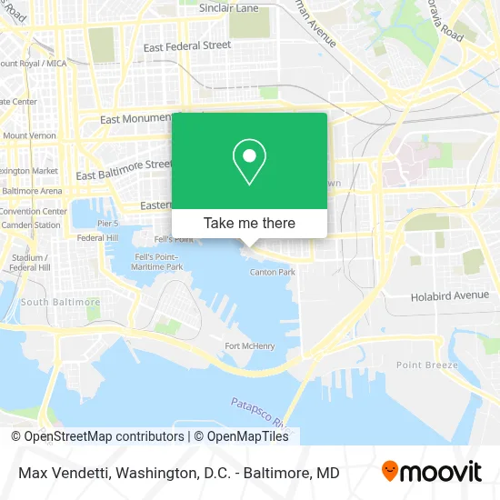 Max Vendetti map