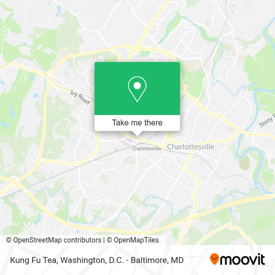 Kung Fu Tea map