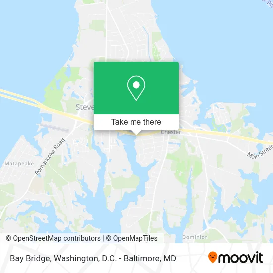 Bay Bridge map