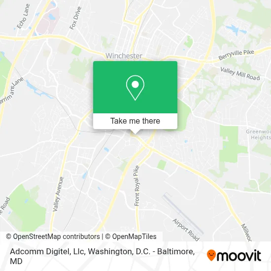 Adcomm Digitel, Llc map