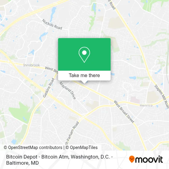 Bitcoin Depot - Bitcoin Atm map
