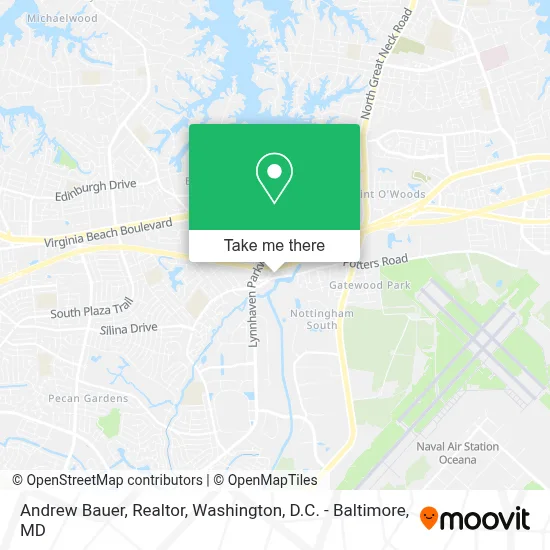 Andrew Bauer, Realtor map