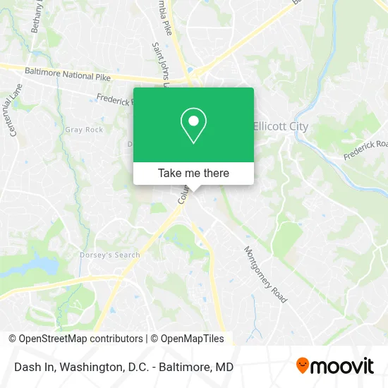 Dash In map