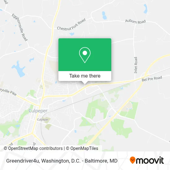 Greendriver4u map