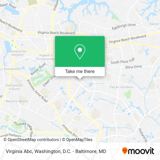 Virginia Abc map